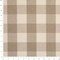 Buffalo Sand - Beige & Taupe Check & Houndstooth,Plaid Upholstery Fabric 54 Inches"